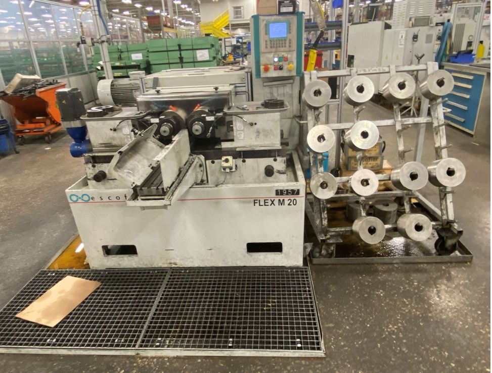 Escofier Flex M20E Thread Roller, Machine ID: 8747